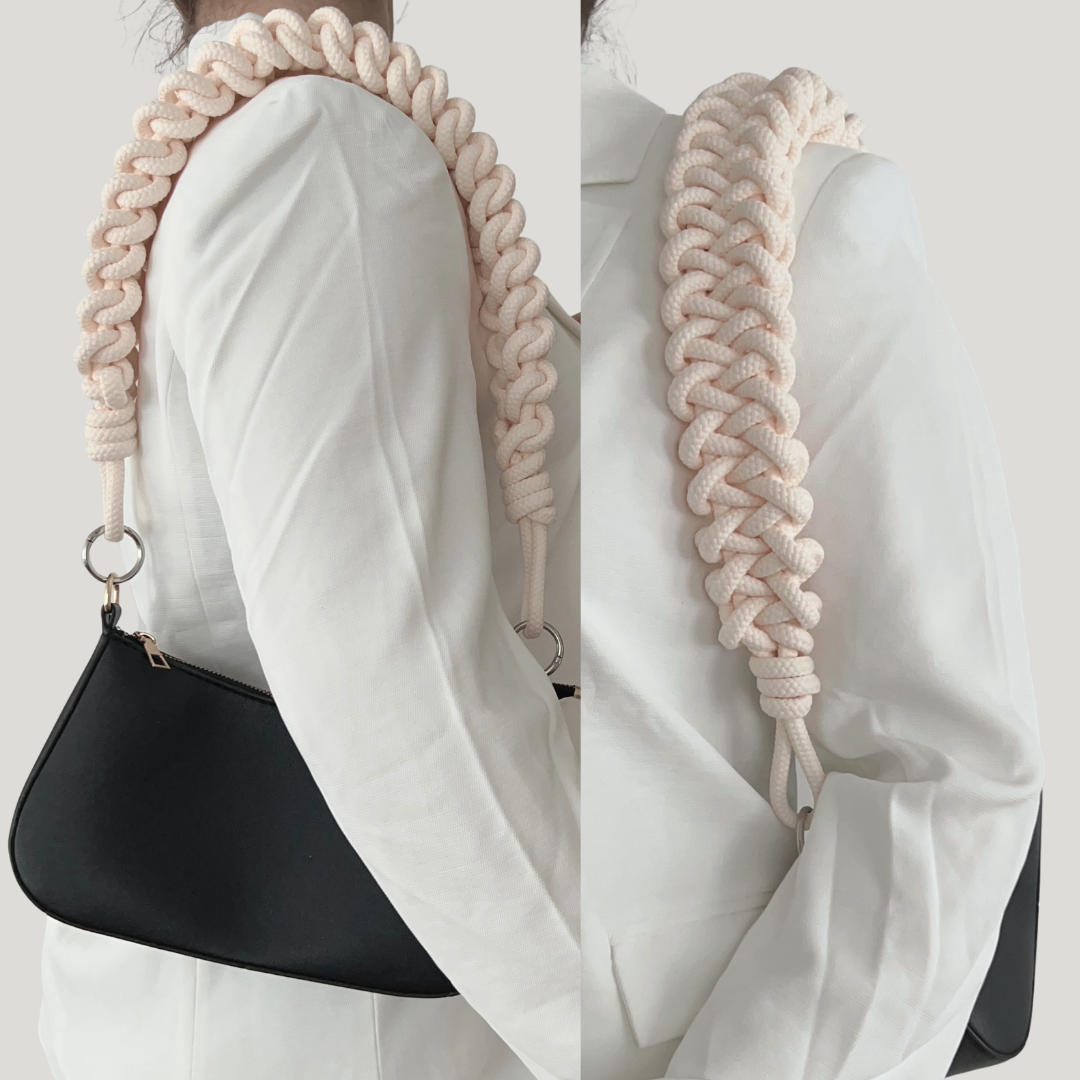 Nordic bagstrap - Krämvit