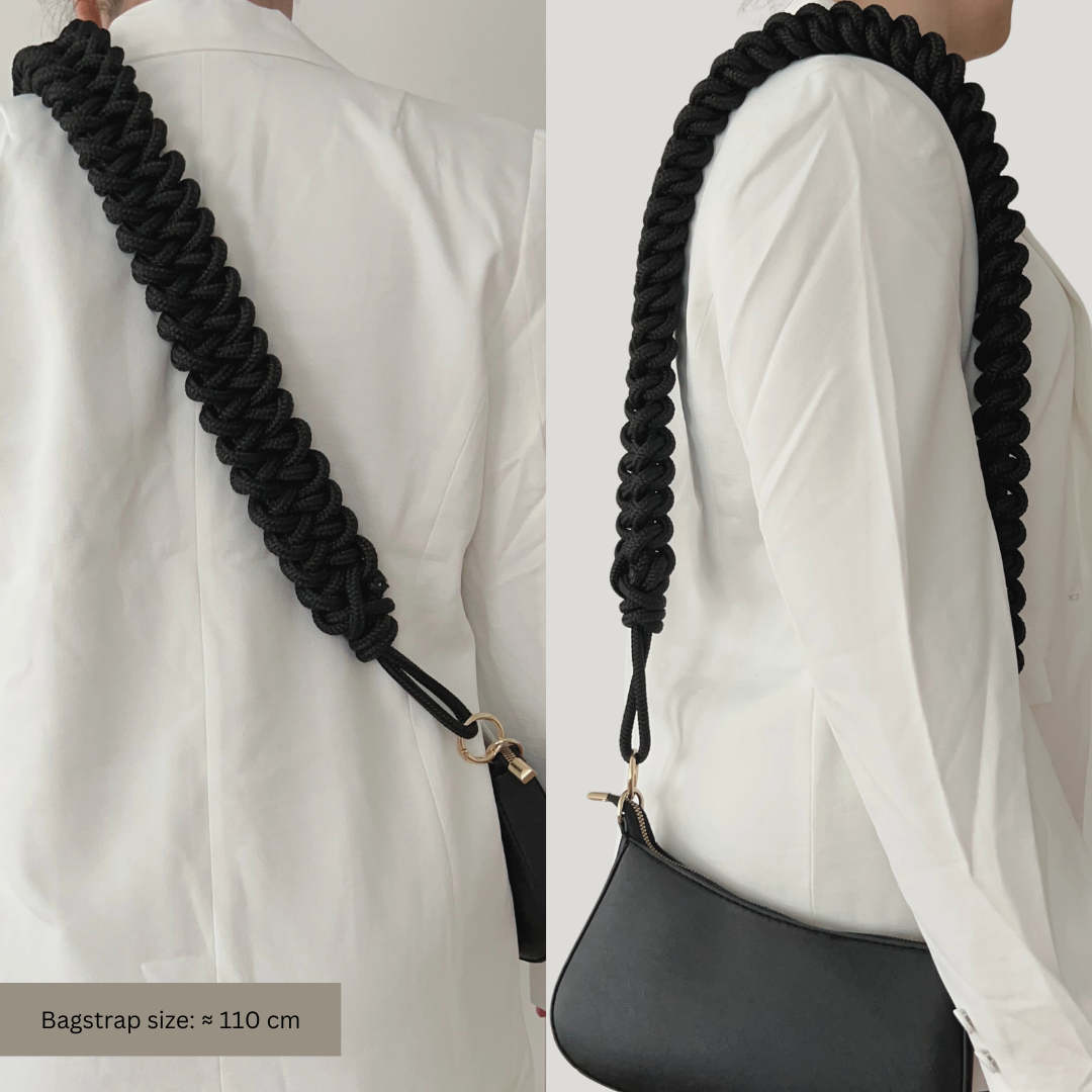 Nordic bagstrap - Svart