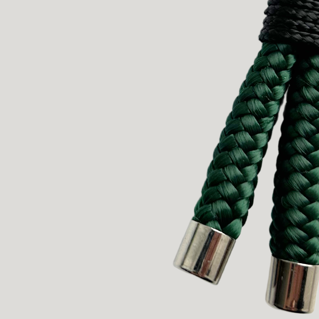 Vera Loop Keychain- Dark green